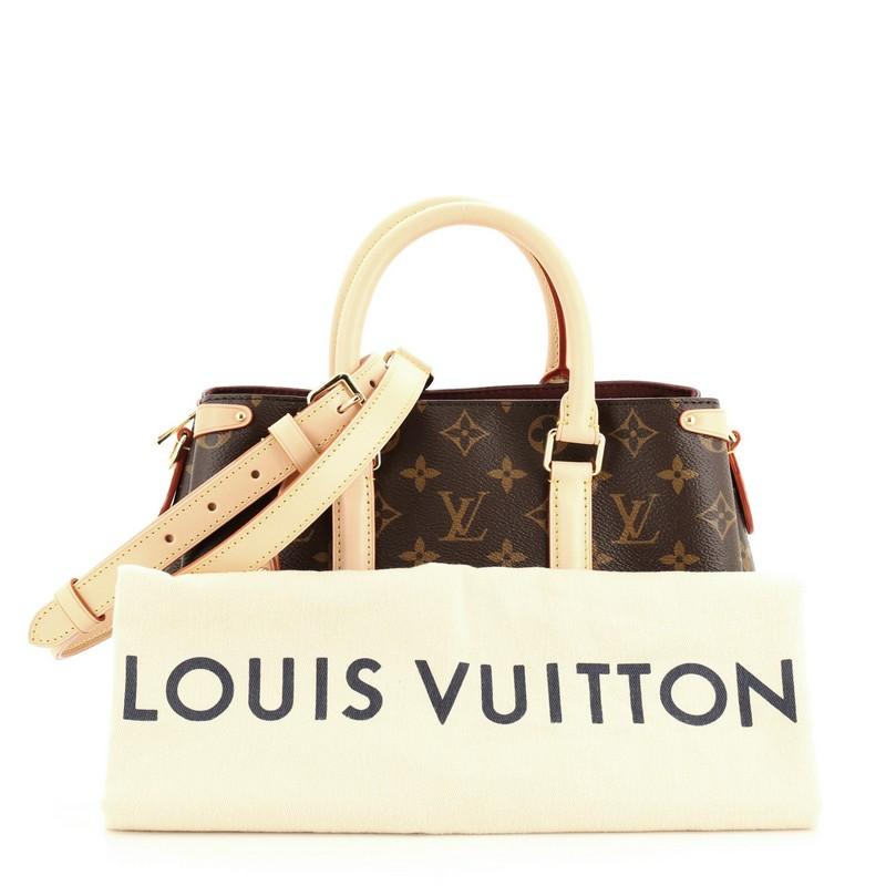 Condition: Excellent. Minimal wear on exterior and in interior, scratches on hardware. 
Accessories: Dust Bag, Luggage Tag, With Strap 
Measurements: Handle Drop 3.5