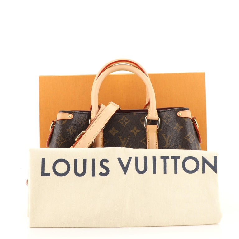 Louis Vuitton 2020 Monogram Soufflot Tote Shoulder Bag,29/35cm