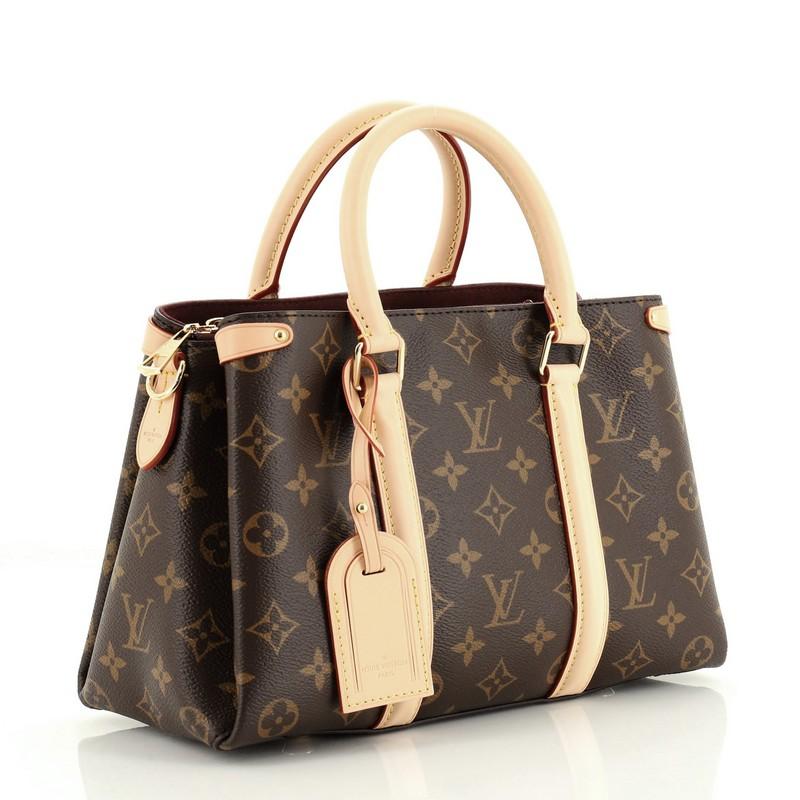 Black Louis Vuitton Soufflot Tote Monogram Canvas BB