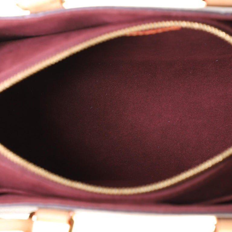 Soufflot BB Monogram Canvas/Colored leather in Brown - Handbags M44898, LOUIS VUITTON