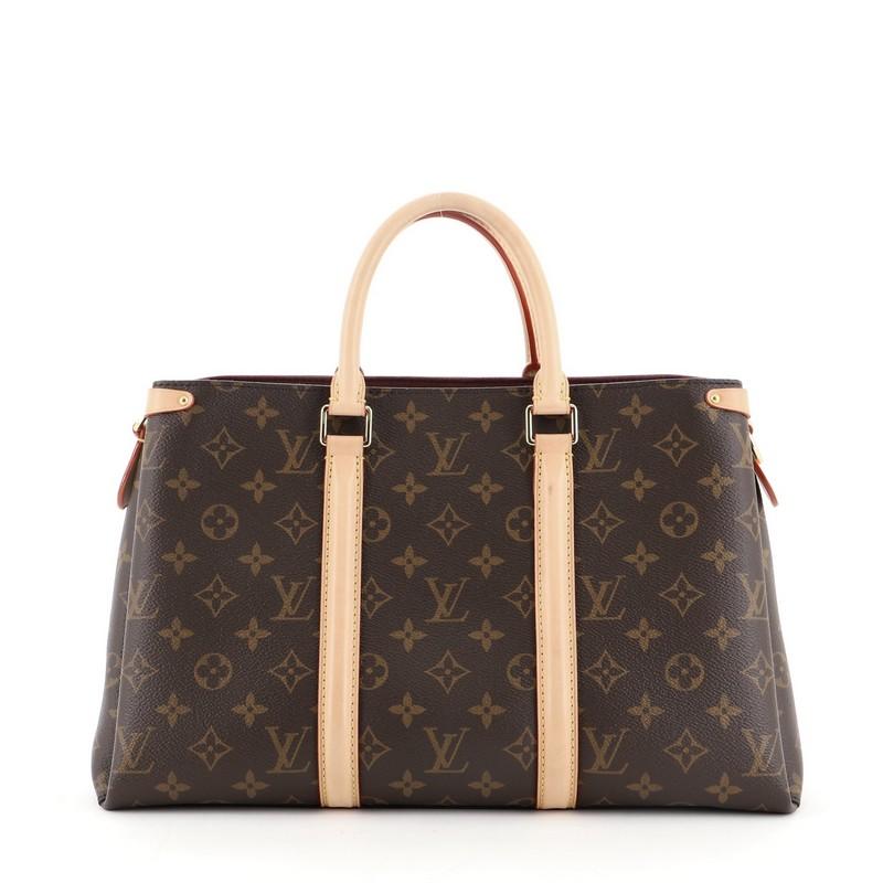 Louis Vuitton Soufflot Tote Monogram Canvas MM In Good Condition In NY, NY