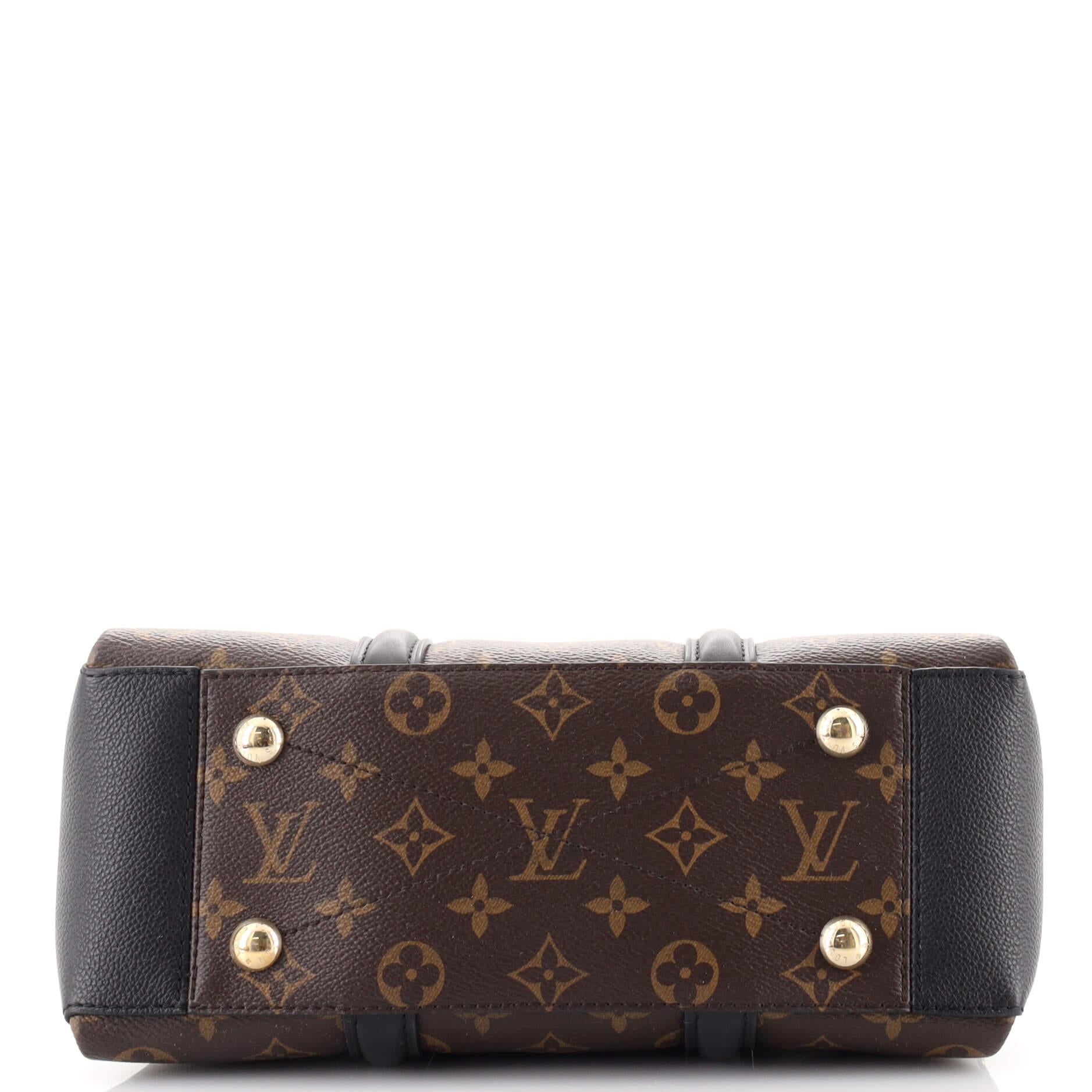 Louis Vuitton Soufflot Tote Monogram Canvas with Leather BB 1