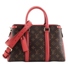 Louis Vuitton Soufflot Tote Monogram Canvas with Leather BB