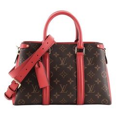 Louis Vuitton Soufflot Tote Monogram Canvas with Leather BB