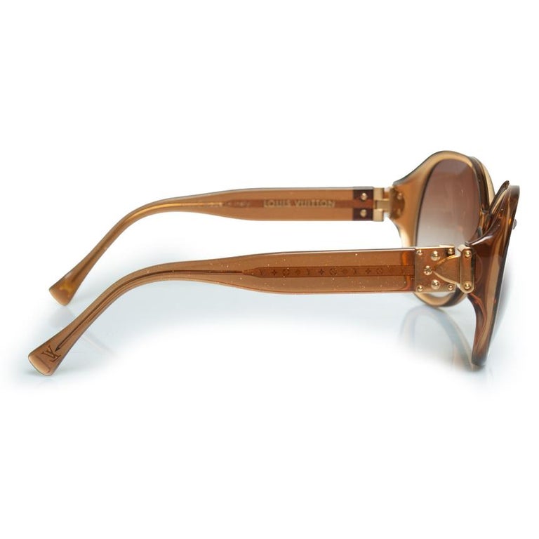 Louis Vuitton, Soupcon oversize glitter sunglasses For Sale  display picture 2