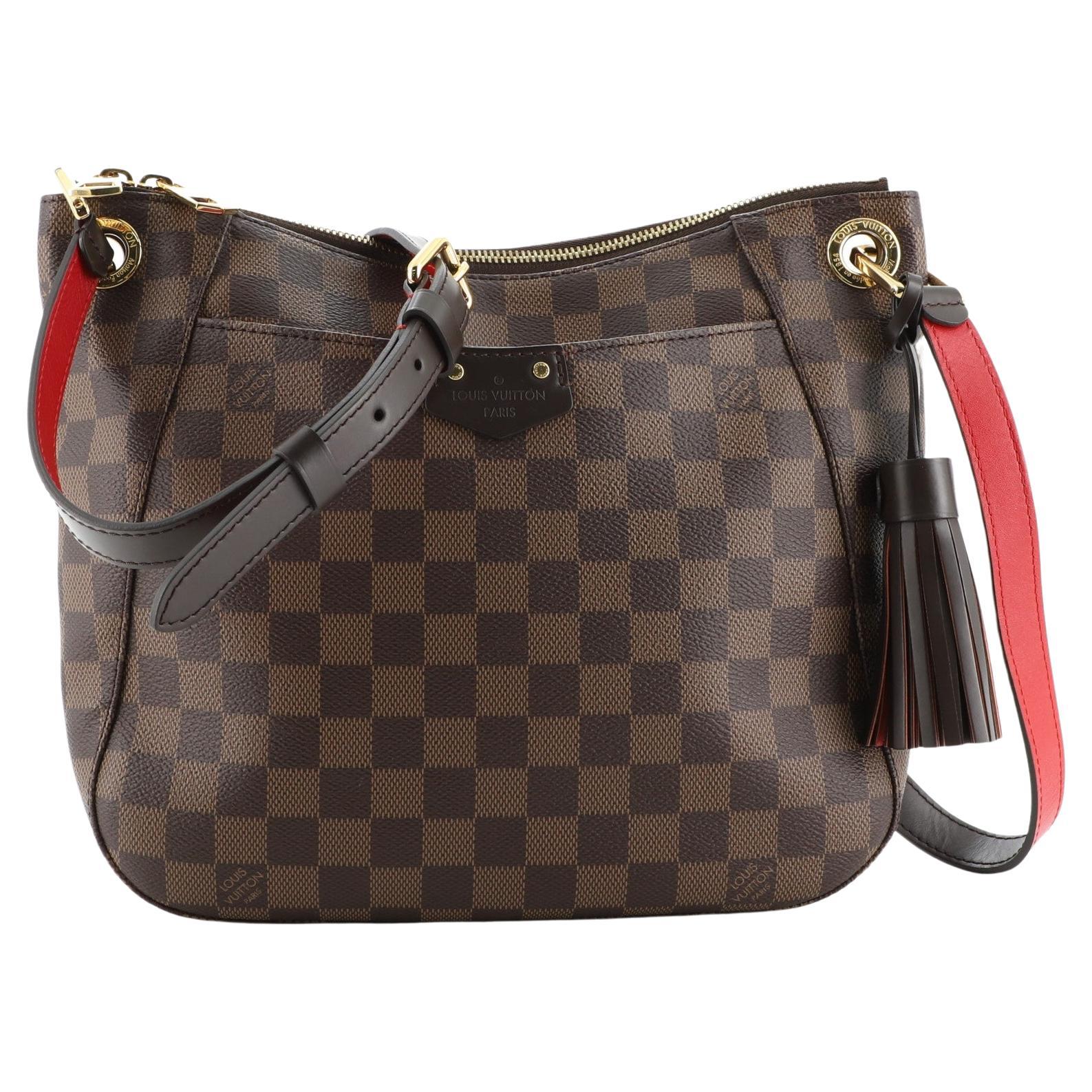 Louis Vuitton - Sac Besace South Bank - Damier sur 1stDibs