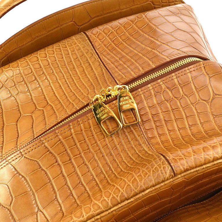 Louis Vuitton City Steamer Handbag Crocodile Mini at 1stDibs