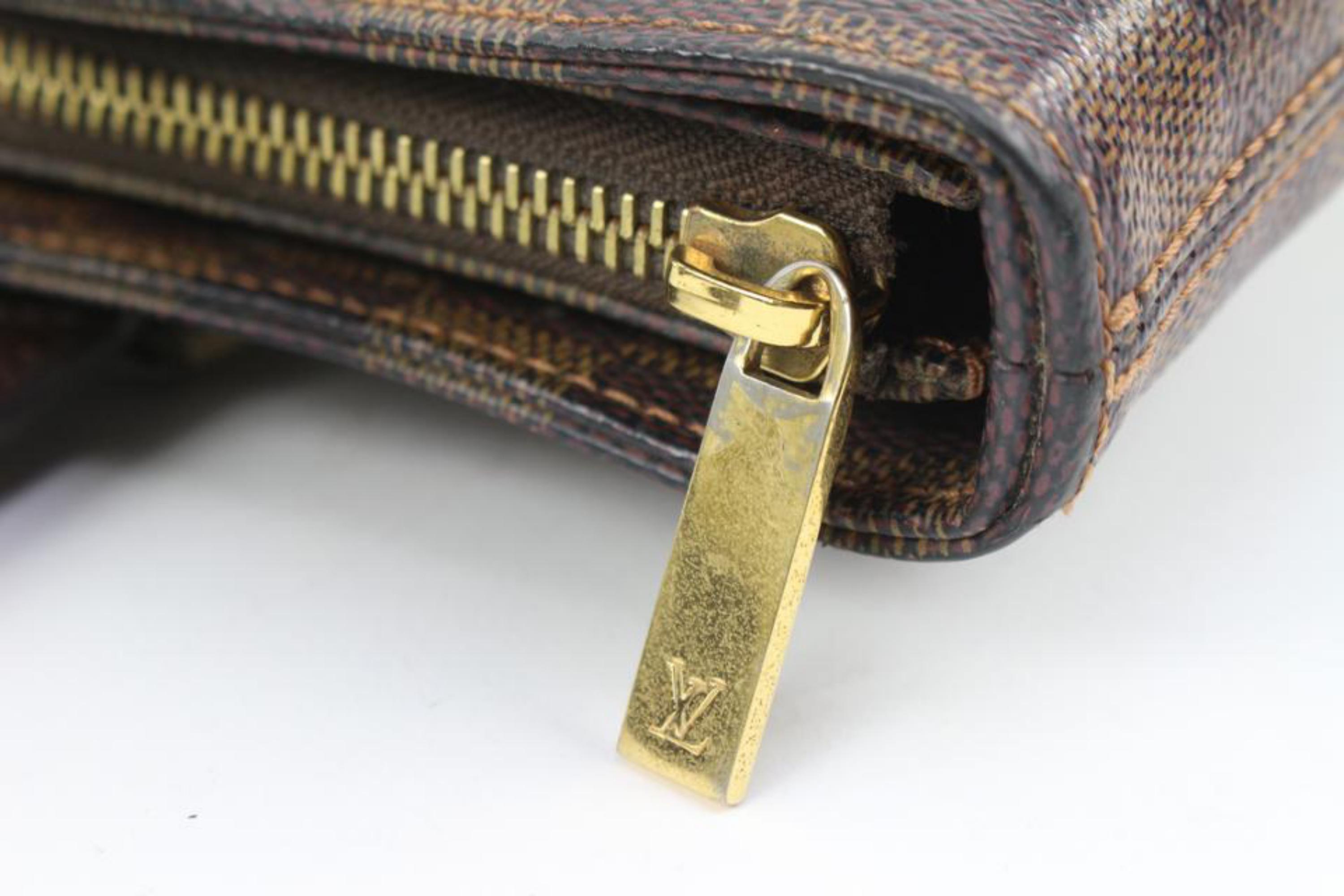 Women's Louis Vuitton Special Order Damier Ebene Cabas Piano Zip Tote Bag s210lv54