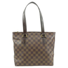 Louis Vuitton Special Order Damier Ebene Cabas Klavier Reißverschluss Tragetasche s210lv54