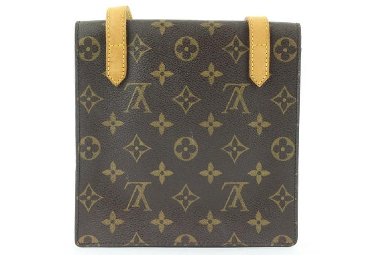 Louis Vuitton Speedy Eden Limited Edition Bandouliere Pesh Monogram Canvas Cross Body Bag
