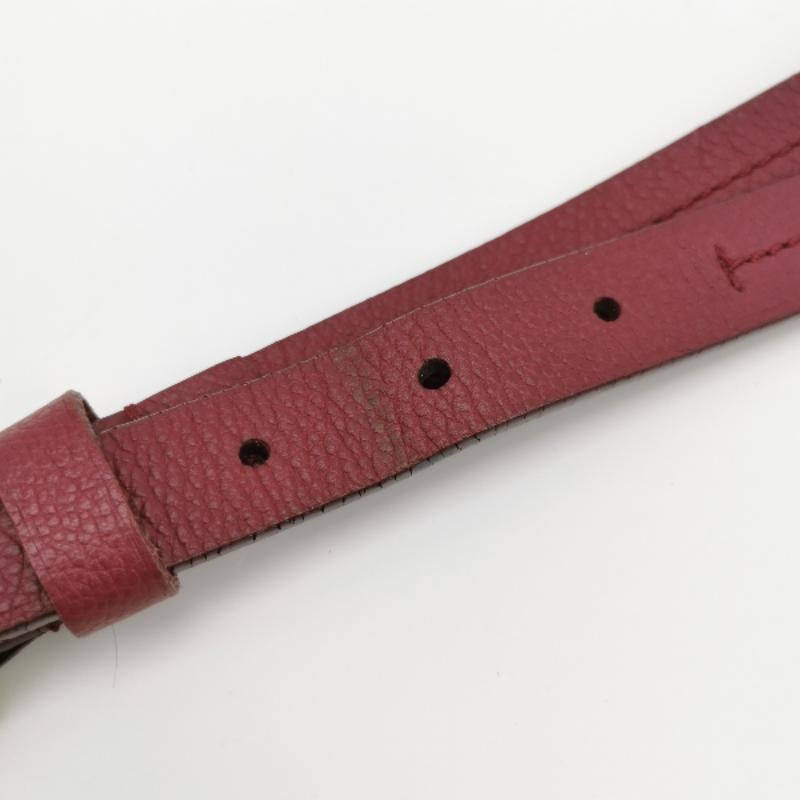 Louis Vuitton Speedy 25 Bandouliere Empreinte Leather Burgundy For Sale 7