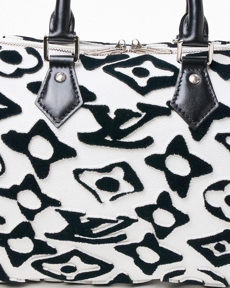 Louis Vuitton Speedy 25 Bandouliere Fischer Bianco Borsa a spalla For Sale 7