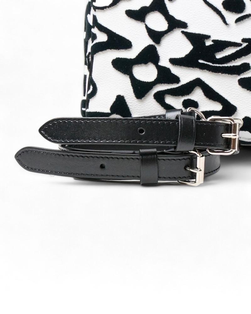 Louis Vuitton Speedy 25 Bandouliere Fischer Bianco Borsa a spalla For Sale 8