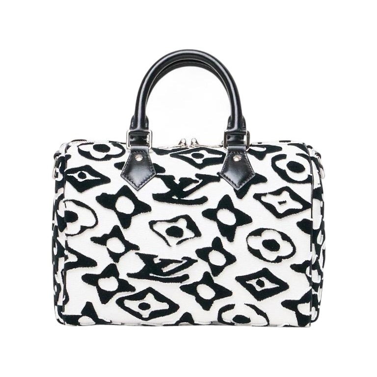 Louis Vuitton Speedy 25 Bandouliere Fischer Bianco Borsa a spalla