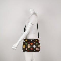 Louis Vuitton Speedy 25 Bandouliere Fornasetti Louvre Stamps