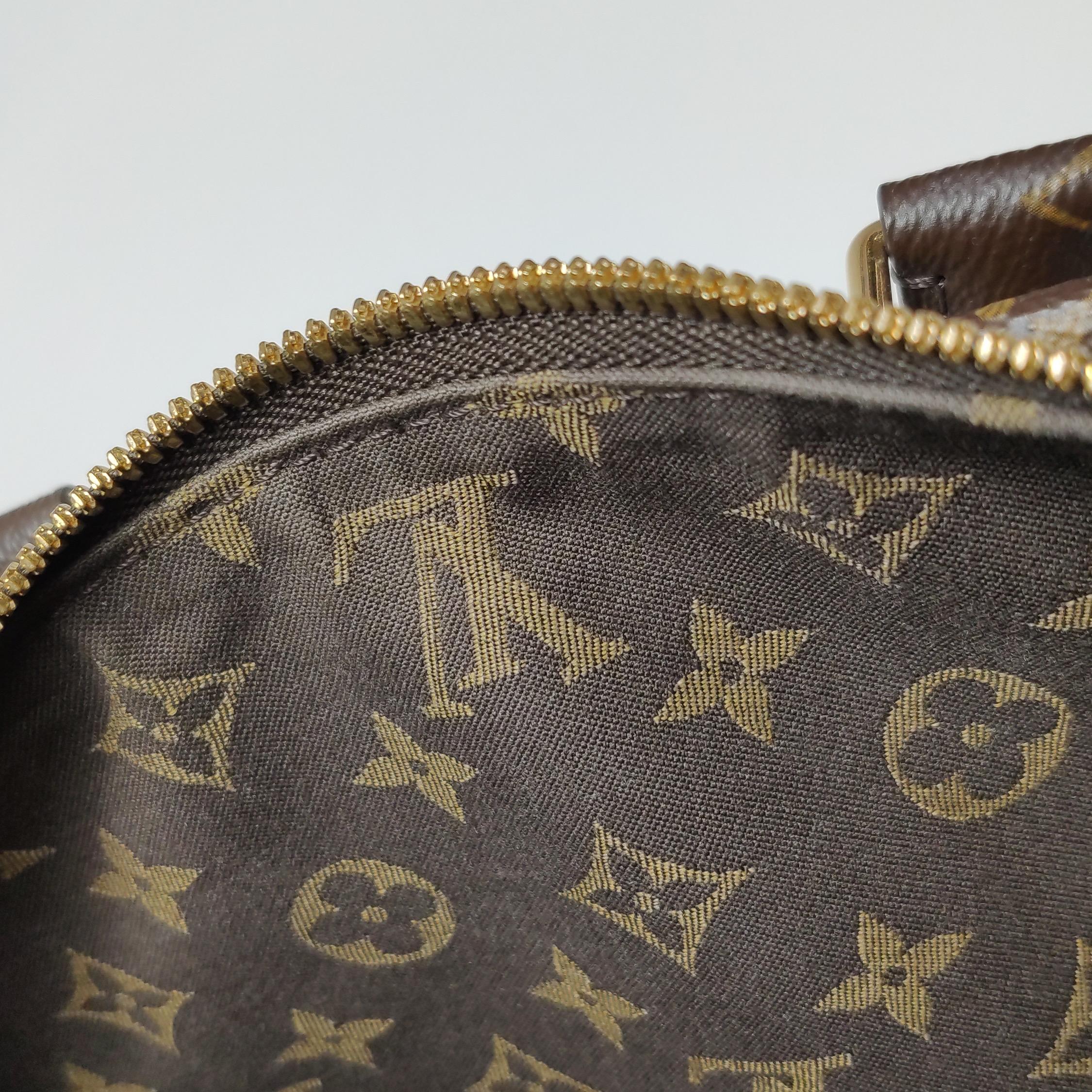 Louis Vuitton Speedy 25 Bandouliere Fornasetti Museum Gold For Sale 5