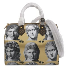 Louis Vuitton Speedy 25 Bandouliere Fornasetti Museum Gold