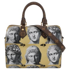 Louis Vuitton Speedy 25 Bandouliere Fornasetti Museum Gold