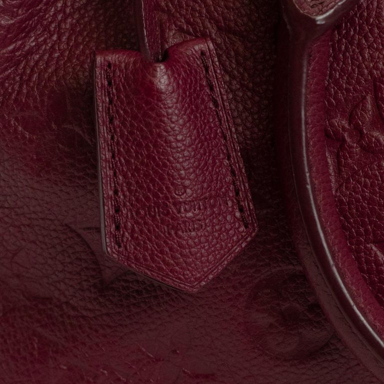 LOUIS VUITTON, Speedy 25 in burgundy leather For Sale at 1stDibs  louis  vuitton speedy 25 bandouliere, lv speedy bandouliere 25, speedy bandoulière  25