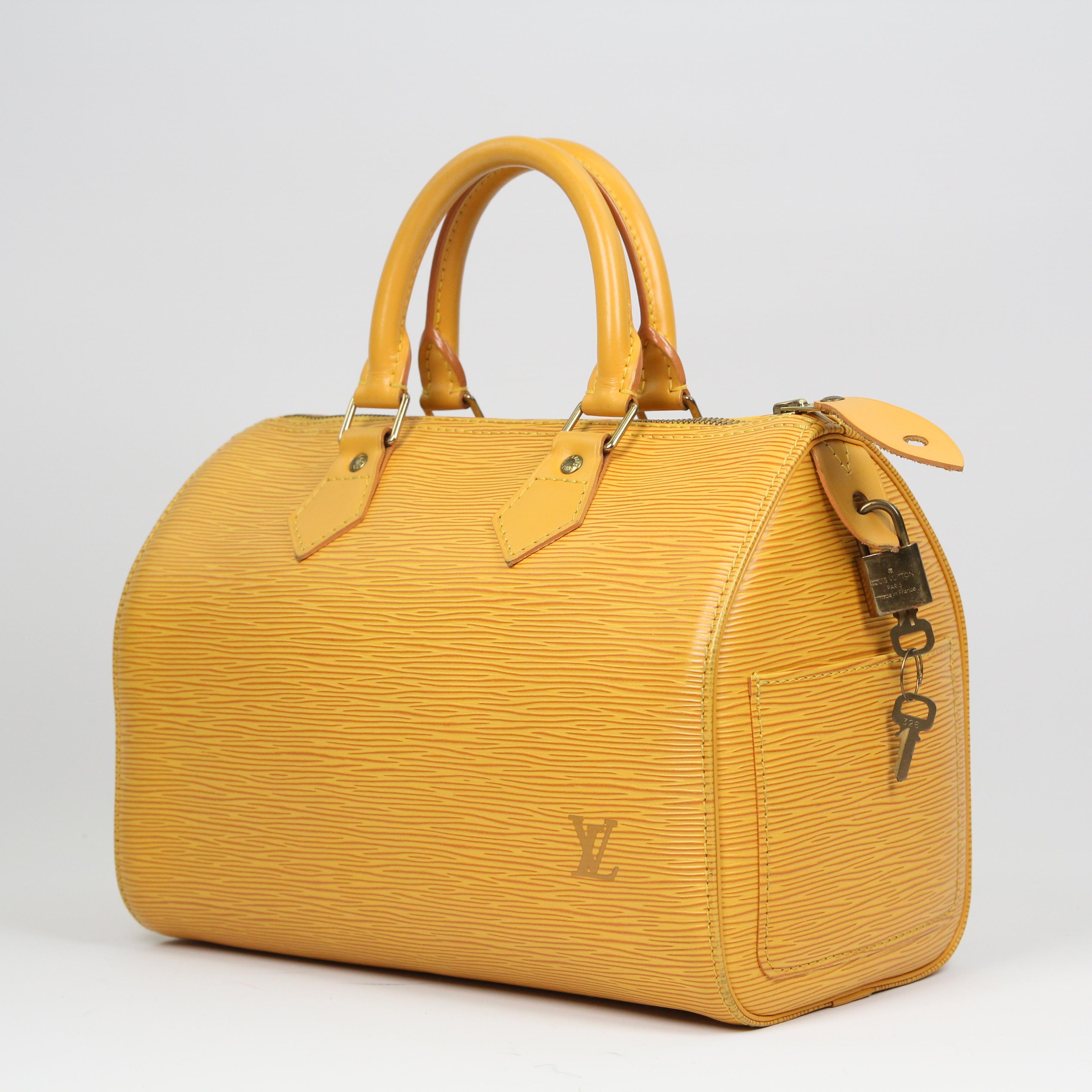 Louis Vuitton Speedy 25 leather handbag For Sale 1