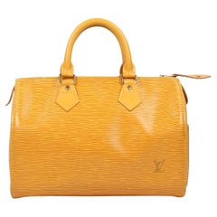 Louis Vuitton Speedy 25 leather handbag