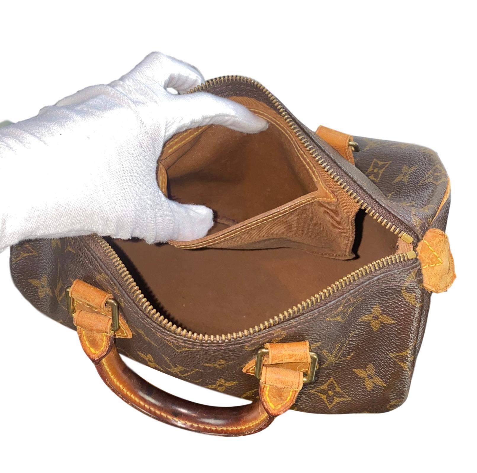 Louis Vuitton Speedy 25 Monogram Canvas Handtasche:: Spanien 2000. 6