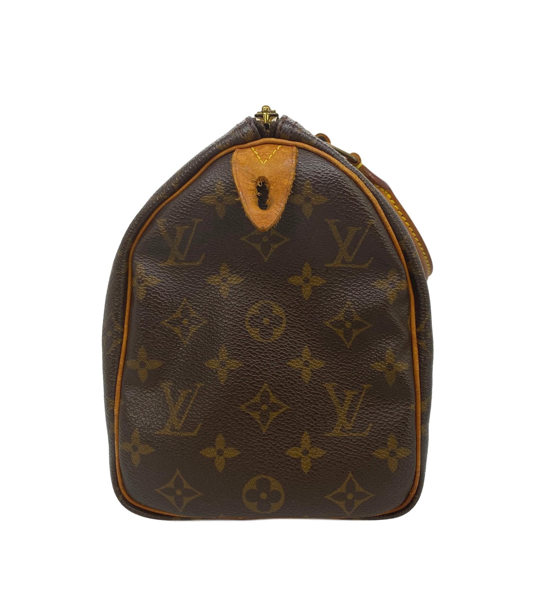 Louis Vuitton Speedy 25 Monogram Canvas Handtasche:: Spanien 2000. 1