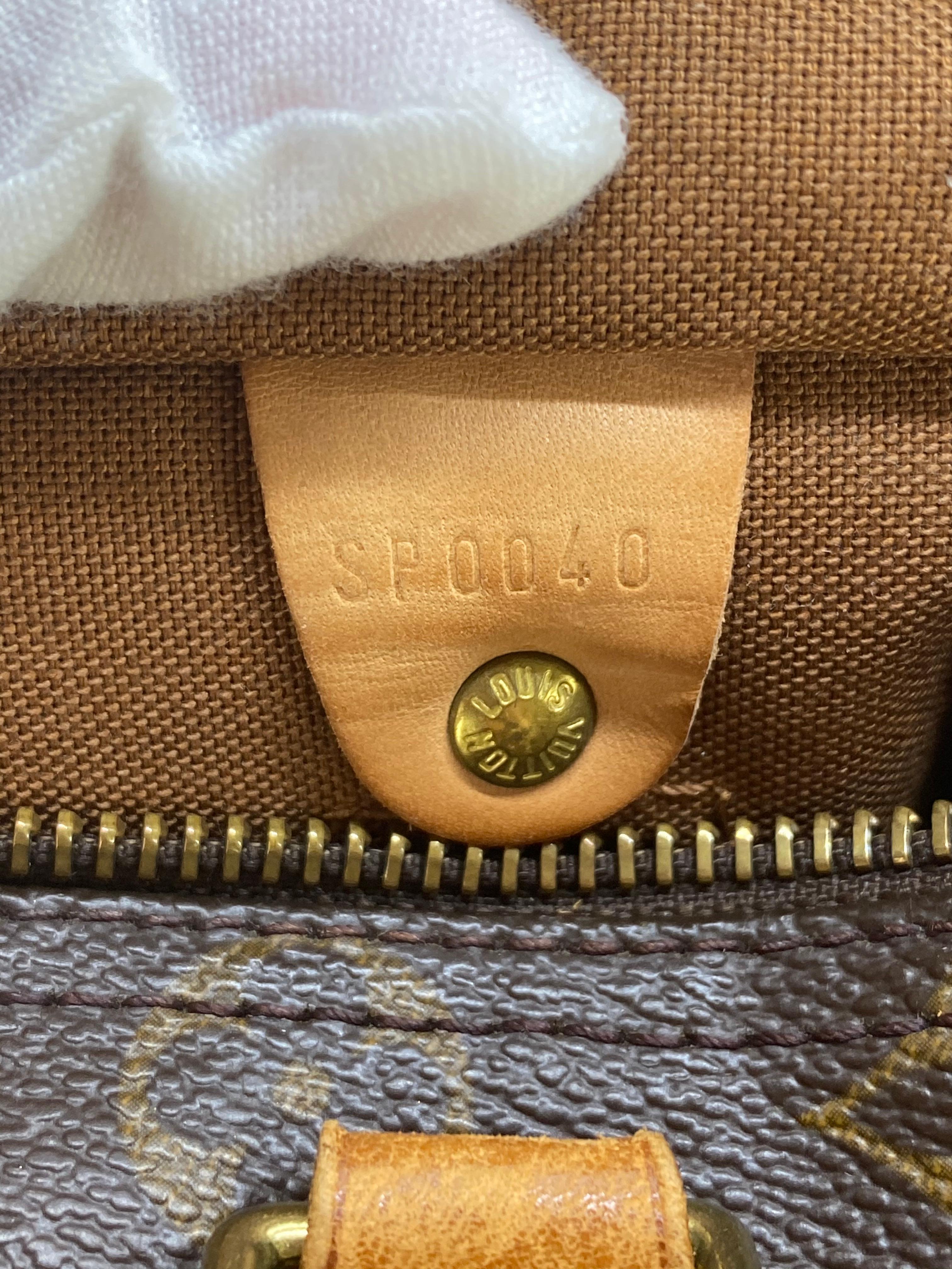 Louis Vuitton Speedy 25 Monogram Canvas Handtasche:: Spanien 2000. 4