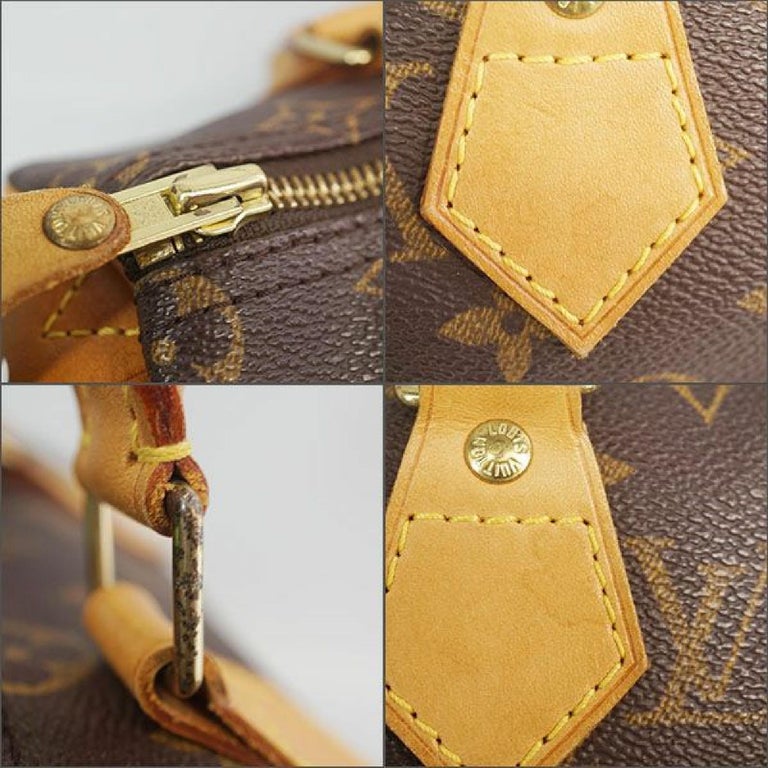 Louis Vuitton Monogram Speedy 25 Malletier Hand Bag M41528 - YI00159