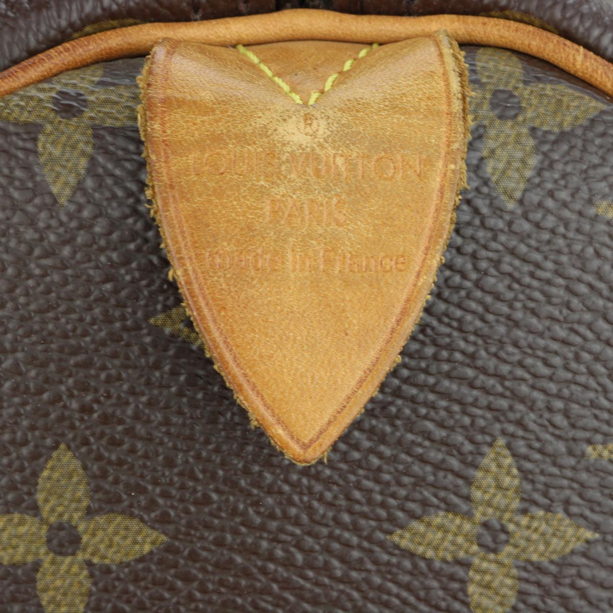 Louis Vuitton Speedy 30 Tasche mit Monogramm aus dem Jahr 2011 im Angebot 1