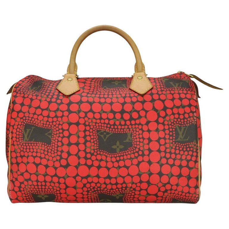 Louis Vuitton LV x YK Speedy Bandouliere 20 Pumpkin Print in Monogram  Coated Canvas with Gold-tone - US