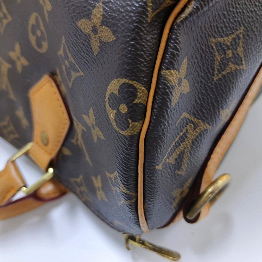 Louis Vuitton Speedy 30 Bandouliere Braun Monogram mit Riemen im Angebot 8
