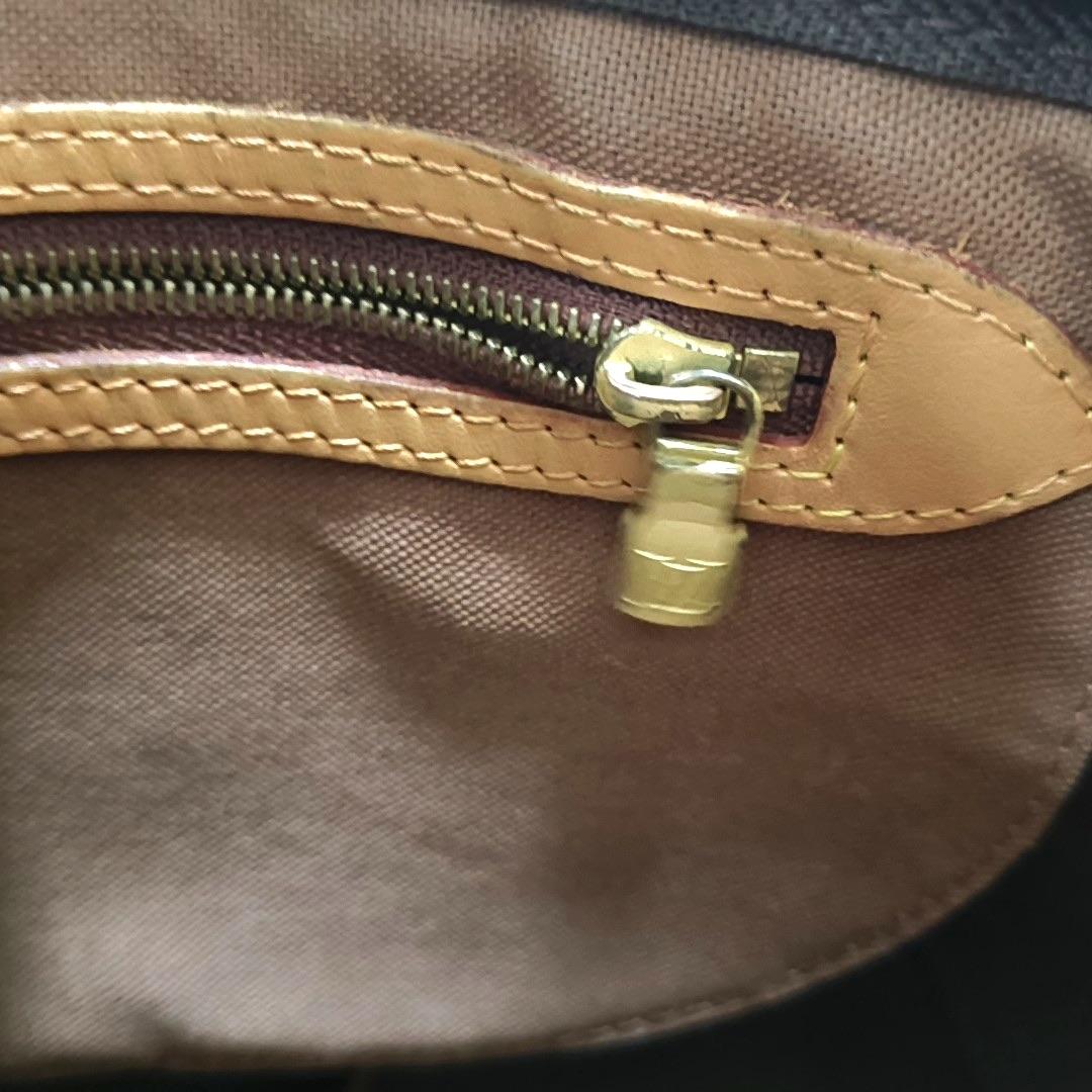 Louis Vuitton Speedy 30 Bandouliere Braun Monogram mit Riemen im Angebot 10