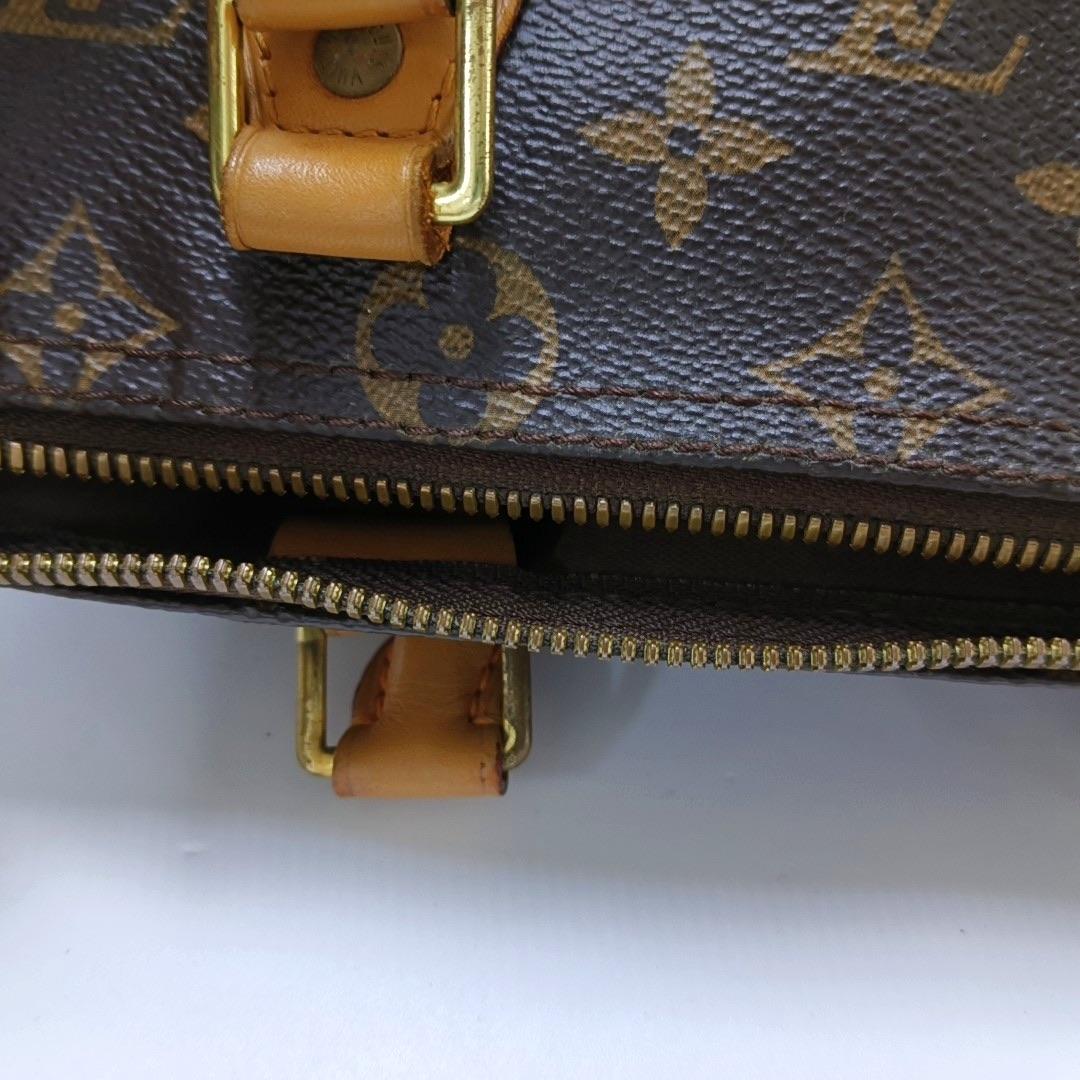 Louis Vuitton Speedy 30 Bandouliere Braun Monogram mit Riemen im Angebot 12