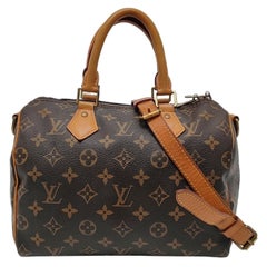 Louis Vuitton Speedy 30 Bandouliere Brown Monogram with Strap