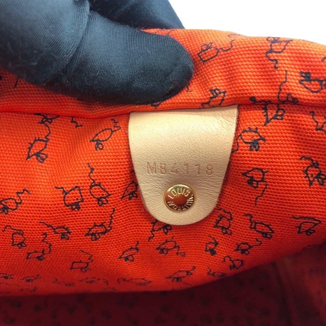 Louis Vuitton Speedy 30 Bandouliere Limited Edition Grace Coddington Catogram Br en vente 8