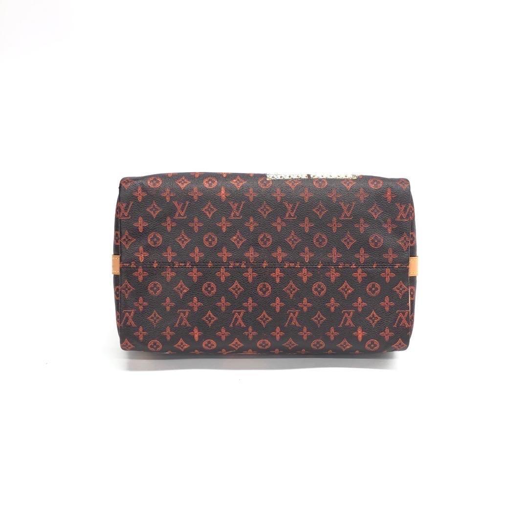 Louis Vuitton Speedy 30 Bandouliere Limited Edition Grace Coddington Catogram Br Unisexe en vente