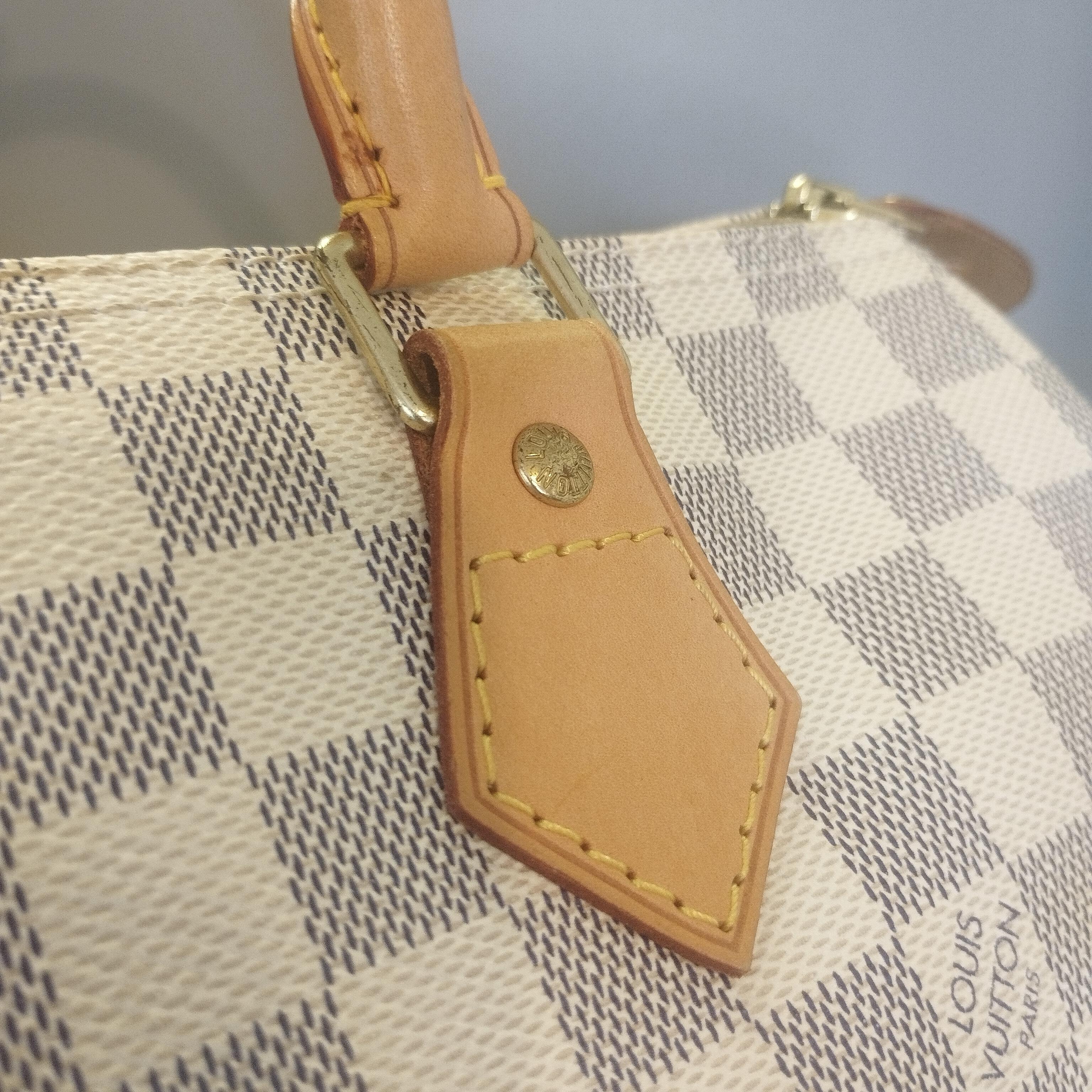 Louis Vuitton Speedy 30 Damier Azure For Sale 5