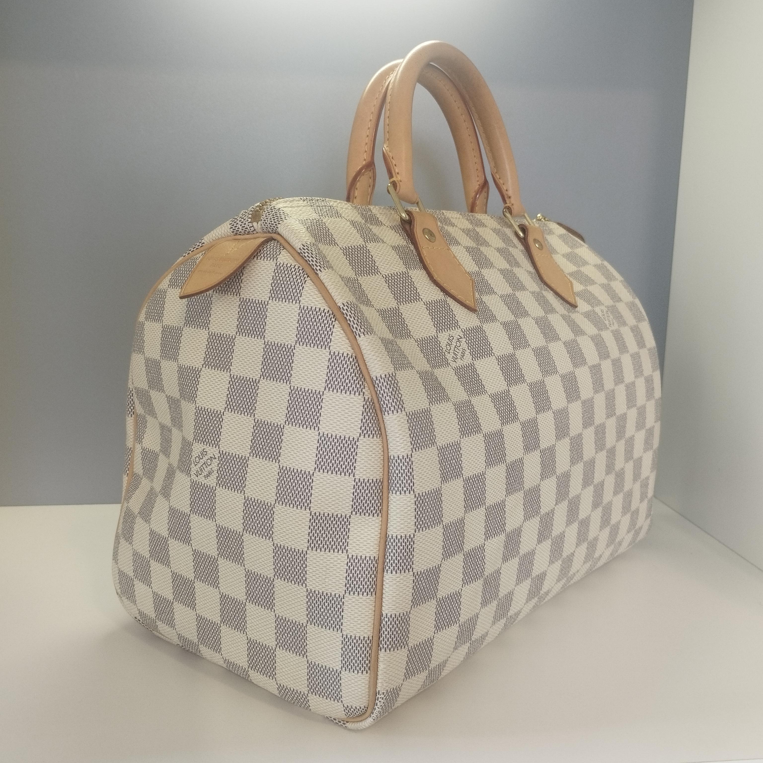Louis Vuitton Speedy 30 Damier Azure In Excellent Condition For Sale In Gazzaniga (BG), IT