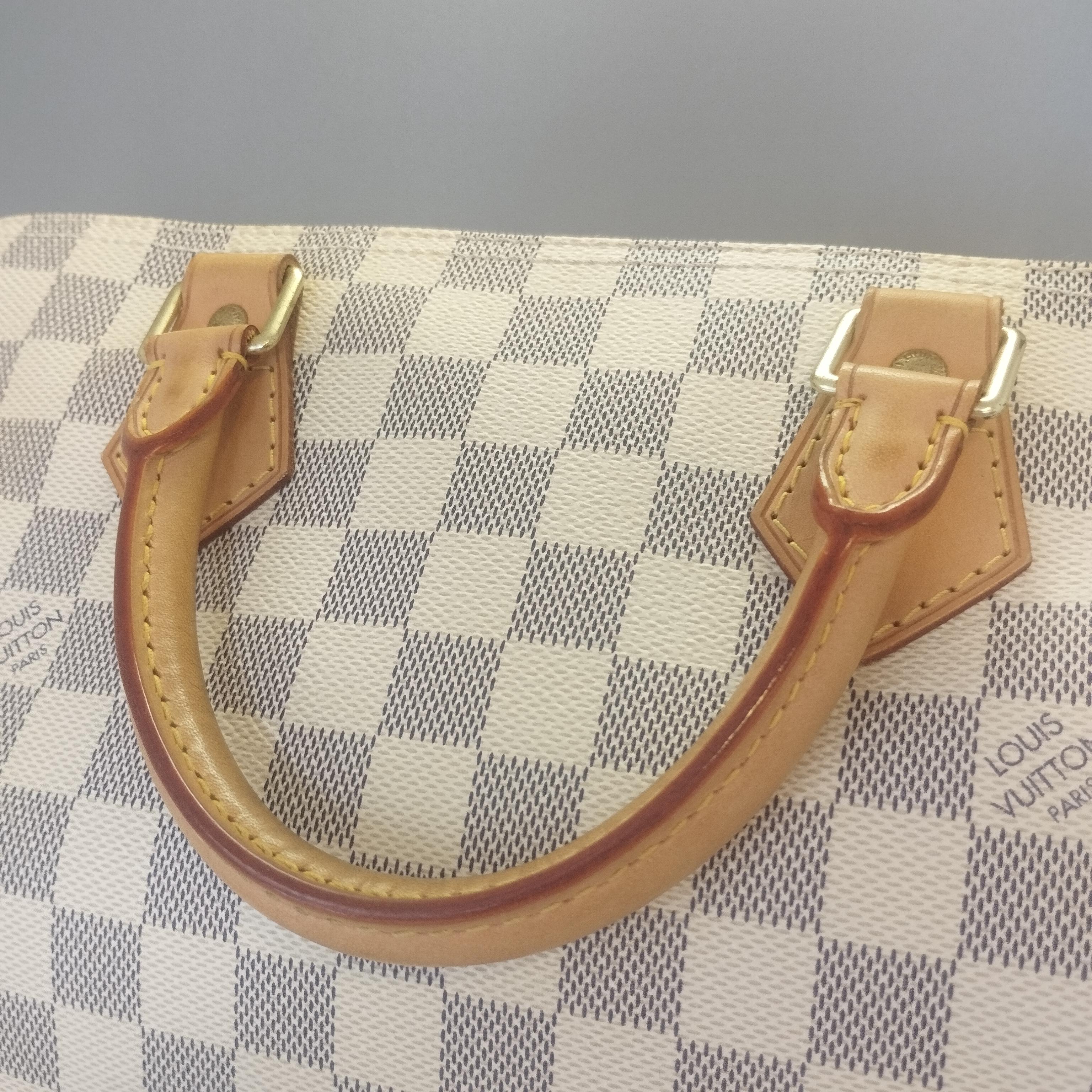 Louis Vuitton Speedy 30 Damier Azure For Sale 4