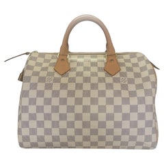 Louis Vuitton Speedy 30 Damier Azure