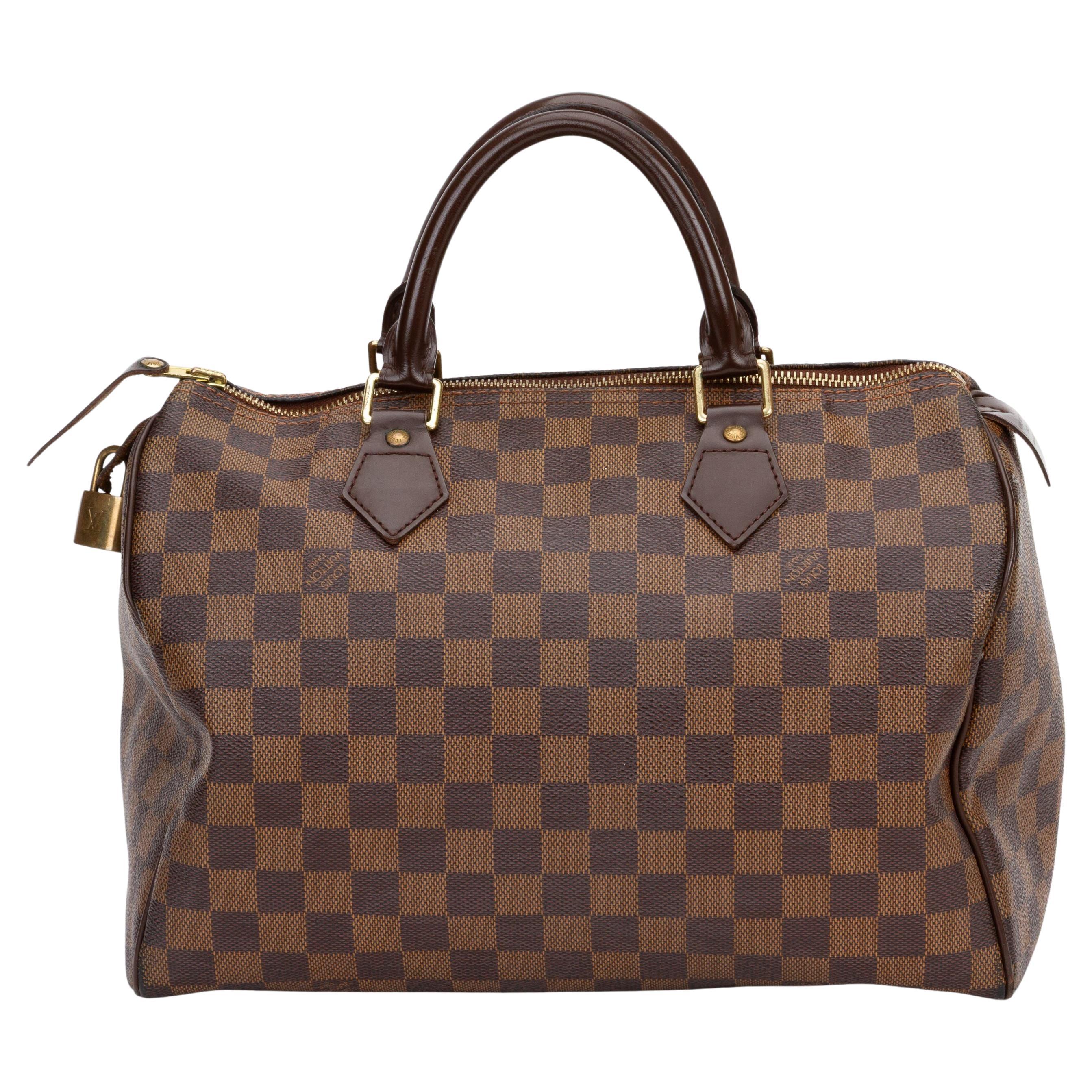Louis Vuitton Speedy 30 Damier Ebene