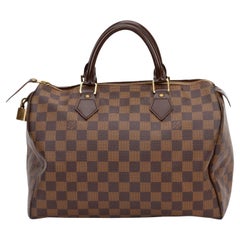 Louis Vuitton Speedy 30 Damier Ebene