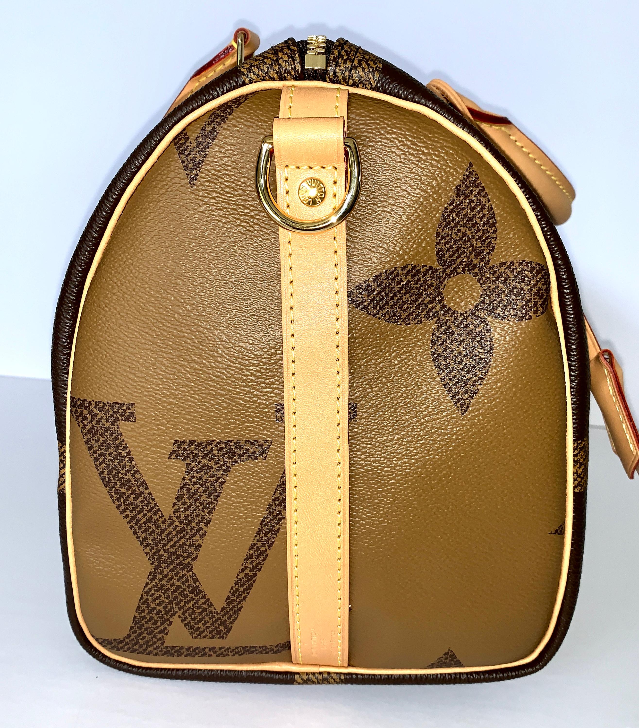 Louis Vuitton Speedy 30 Giant Monogram Reverse In New Condition In West Chester, PA