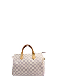 Louis Vuitton Speedy 30 in Damier Azur Canvas