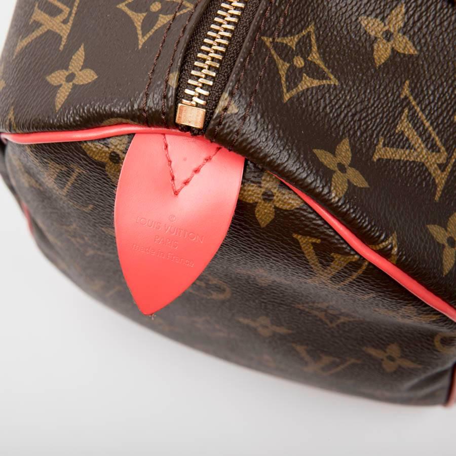 Black LOUIS VUITTON 'Speedy 30' Limited Edition Bag in Brown totem Monogram Canvas