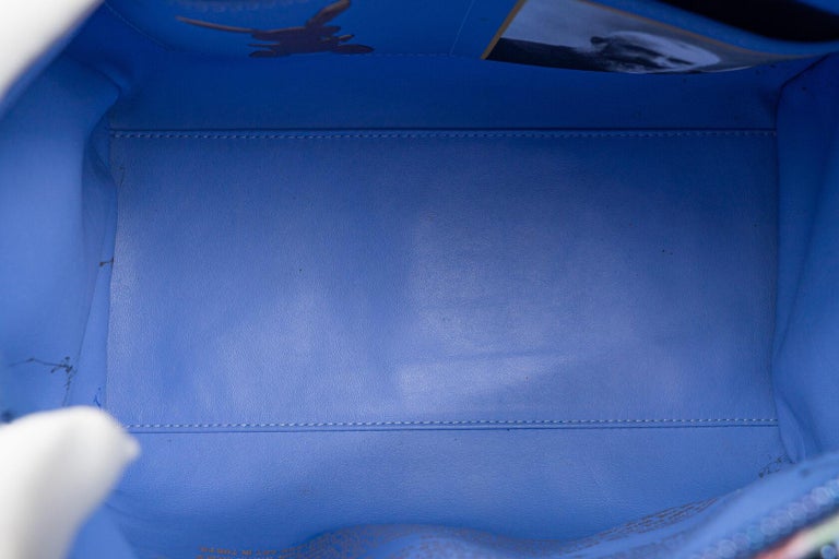 LOUIS VUITTON monet speedy 30 Handbag M43354 Masters canvas Blue