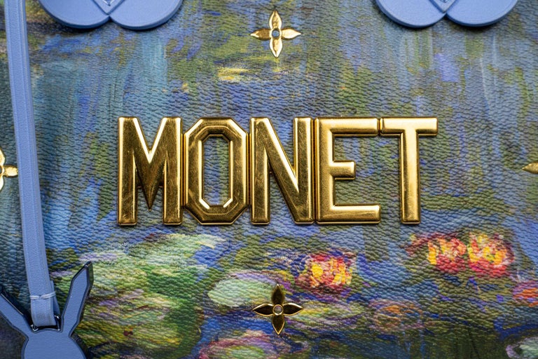 Louis Vuitton Masters Collection Monet Speedy 30 - Blue Handle Bags,  Handbags - LOU800444