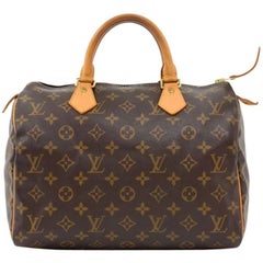Louis Vuitton Speedy 30 Monogram Canvas City Hand Bag
