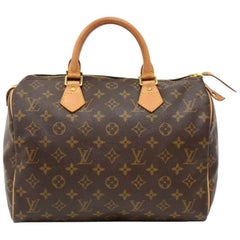 Louis Vuitton Speedy 30 Monogram Canvas City Hand Bag